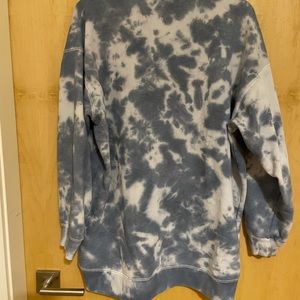 Oversized tie dye sweatshirt